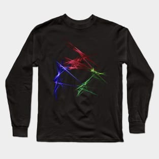 Triforce Neon Long Sleeve T-Shirt